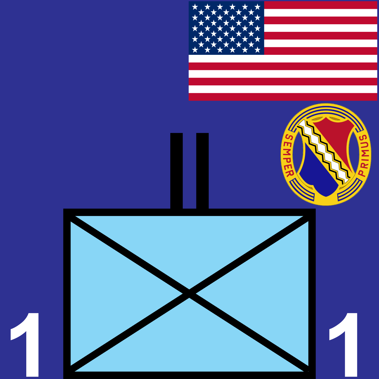 1st Battalion, 1st Infantry Regiment icon